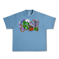 Pebble Blue Halloween RN Registered Nurse Urban Heavy Tee - LillyAllenDesigns