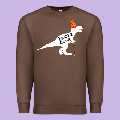 Seven A Saurus Premium Sweatshirt Designed By Bettercallsaul