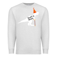 Oatmeal Heather Seven a Saurus Premium Sweatshirt - Bettercallsaul