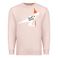 Pale Pink Seven a Saurus Premium Sweatshirt - Bettercallsaul