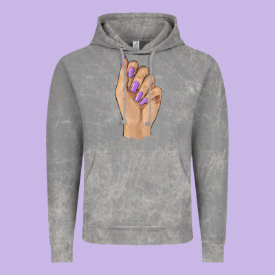 Nail Vintage Hoodie Designed By Barkaloodesign