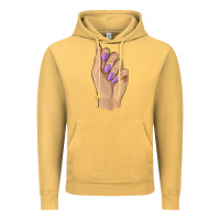 Vintage Mustard nail Vintage Hoodie - BarkalooDesign