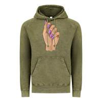 Vintage Olive nail Vintage Hoodie - BarkalooDesign