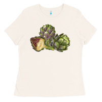 Bone Artichoke Ladies Tee - LillyAllenDesigns
