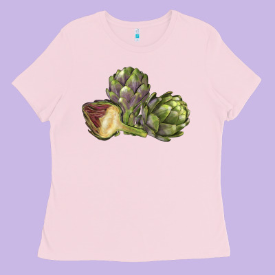 Artichoke Ladies Tee Designed By Lillyallendesigns