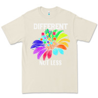 Bone Different Not Less Daisy Autism Puzzle Premium Tee - CowhideDigitalArt