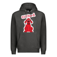 Charcoal Heather clifford the big red dog 98093899 Premium Hoodie - linhVisuals