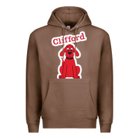 Chestnut clifford the big red dog 98093899 Premium Hoodie - linhVisuals