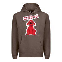 Coffee clifford the big red dog 98093899 Premium Hoodie - linhVisuals