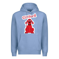 Colony Blue clifford the big red dog 98093899 Premium Hoodie - linhVisuals