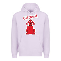 Lilac clifford the big red dog 98093899 Premium Hoodie - linhVisuals