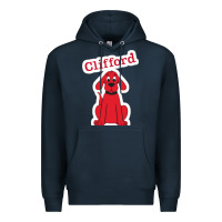 Navy clifford the big red dog 98093899 Premium Hoodie - linhVisuals