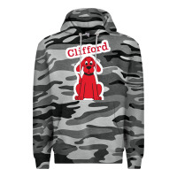 Slate Camo clifford the big red dog 98093899 Premium Hoodie - linhVisuals