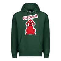 Sports Green clifford the big red dog 98093899 Premium Hoodie - linhVisuals