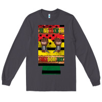Smoke juneteenth freedom day 12 oz can cooler (slim) 2 Long Sleeve Tee - Artiststas