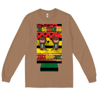 Toasted Coconut juneteenth freedom day 12 oz can cooler (slim) 2 Long Sleeve Tee - Artiststas