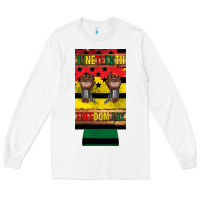 White juneteenth freedom day 12 oz can cooler (slim) 2 Long Sleeve Tee - Artiststas