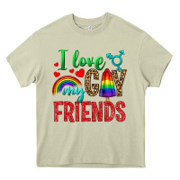 I Love My Gay Friends Heavy Core Tee | Teevron