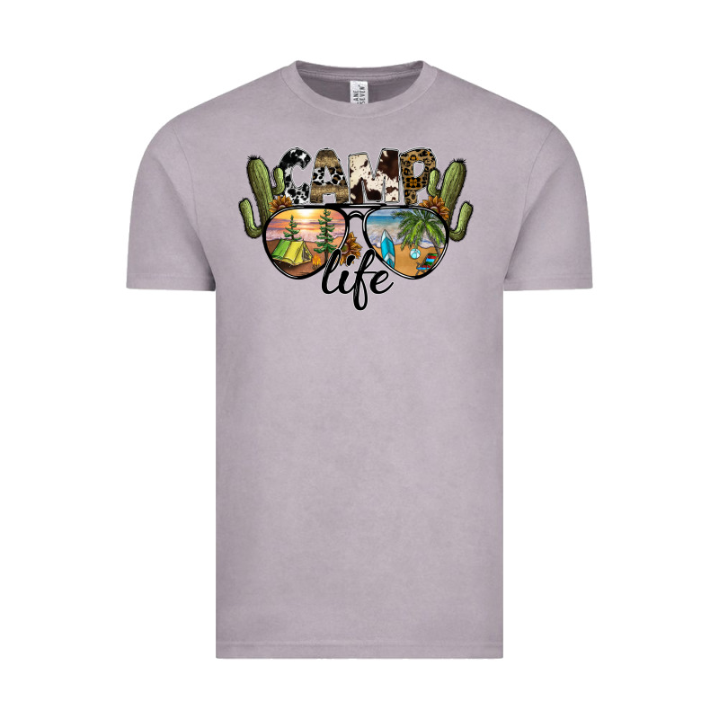Camp Life Vintage Tee by SublimationCraftShop | Teevron