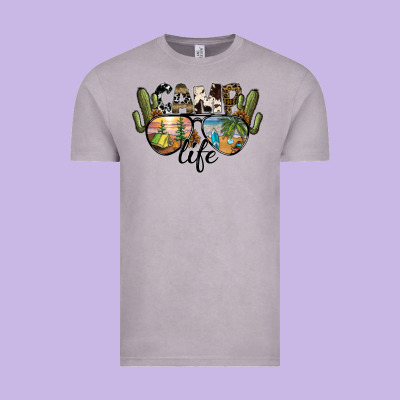 Camp Life Vintage Tee Designed By Sublimationcraftshop