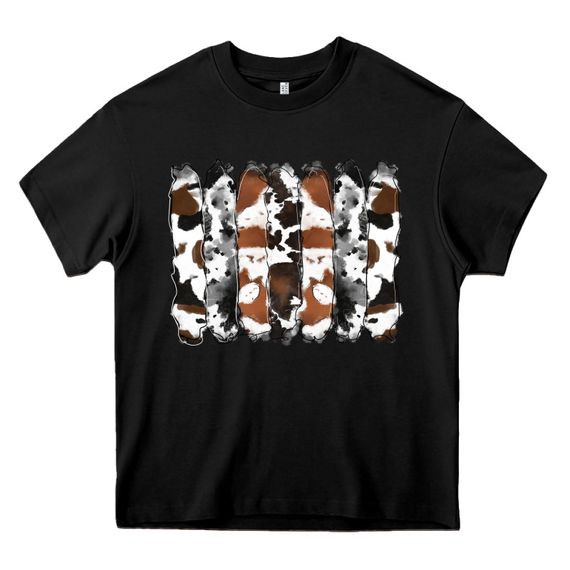 Cowhide Brushstrokes Heavy Core Tee by RanaPortraitStore | Teevron