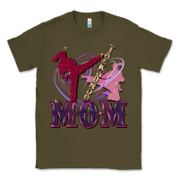 Army Green Taekwondo mom Mother's Day Classic Tee - FaDigitalArtStudio