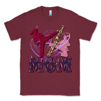 Burgundy Taekwondo mom Mother's Day Classic Tee - FaDigitalArtStudio