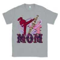 Heather Grey Taekwondo mom Mother's Day Classic Tee - FaDigitalArtStudio