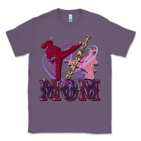 Lavender Taekwondo mom Mother's Day Classic Tee - FaDigitalArtStudio