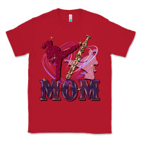 Red Taekwondo mom Mother's Day Classic Tee - FaDigitalArtStudio