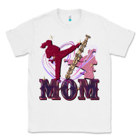 White Taekwondo mom Mother's Day Classic Tee - FaDigitalArtStudio