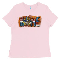 Bubblegum Pink home america Ladies Tee - SublimationCraftShop