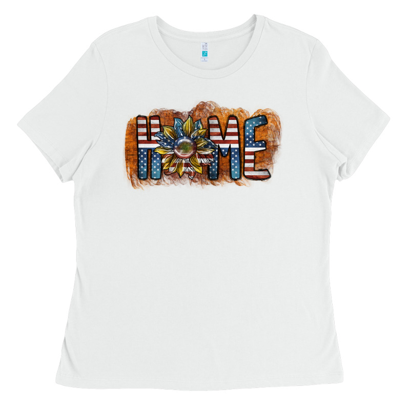 Home America Ladies Tee by SublimationCraftShop | Teevron