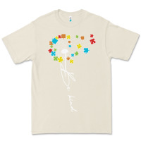 Bone Dandelion Autism Puzzle Be Kind Premium Tee - CowhideDigitalArt
