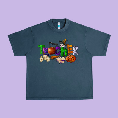 Halloween Teacher Urban Heavy Tee Designed By Lillyallendesigns