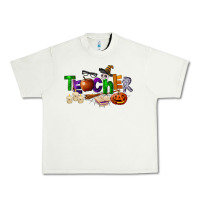 Pistachio halloween teacher Urban Heavy Tee - LillyAllenDesigns