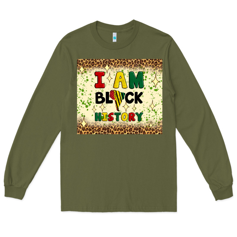 I Am Black History Long Sleeve Tee by Artiststas | Teevron
