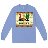 Colony Blue i am black history Long Sleeve Tee - Artiststas
