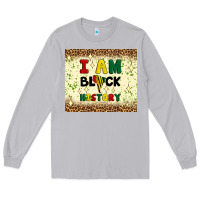 Moon Dust i am black history Long Sleeve Tee - Artiststas