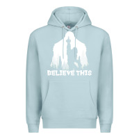 Blue Mist bigfoot t  shirt believe this t  shirt Premium Hoodie - linhVisuals