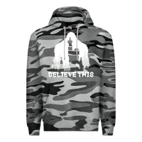Slate Camo bigfoot t  shirt believe this t  shirt Premium Hoodie - linhVisuals