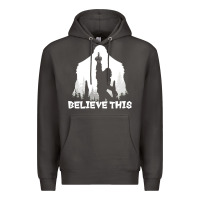 Smoke bigfoot t  shirt believe this t  shirt Premium Hoodie - linhVisuals