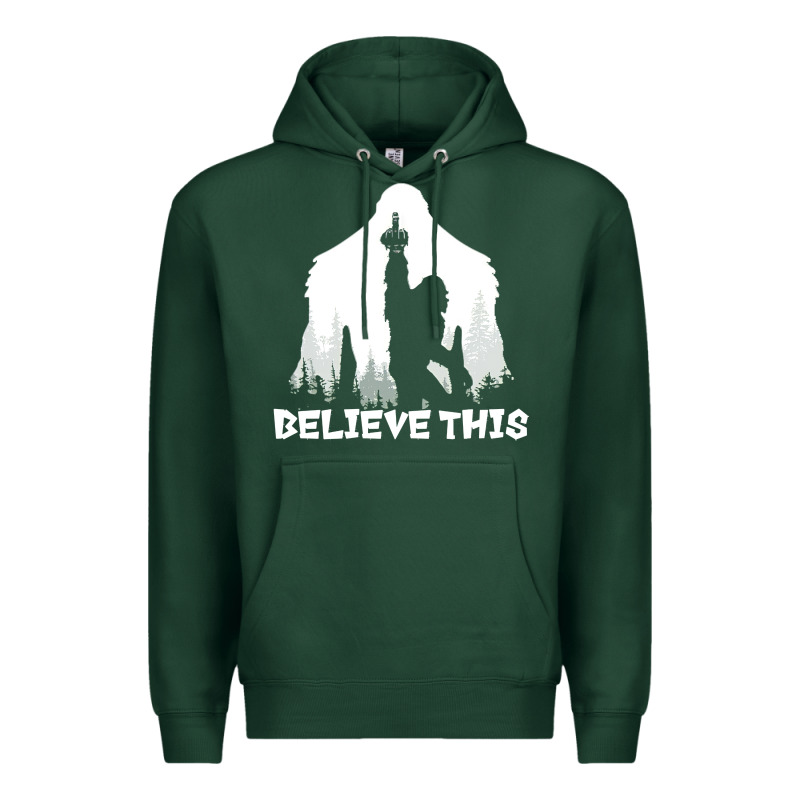 Bigfoot T  Shirt Believe This T  Shirt Premium Hoodie by linhVisuals | Teevron