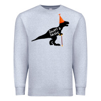 Heather Grey Seven A Saurus Premium Sweatshirt - Bettercallsaul
