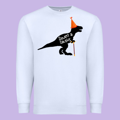 Seven A Saurus Premium Sweatshirt Designed By Bettercallsaul