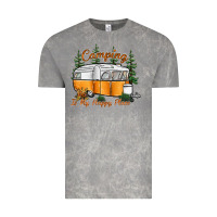 Cloud Rock camping is my happy place Vintage Tee - SublimationCraftShop