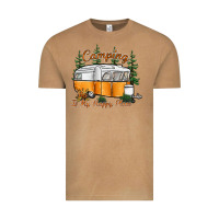 Vintage Camel camping is my happy place Vintage Tee - SublimationCraftShop