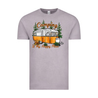 Vintage Zinc camping is my happy place Vintage Tee - SublimationCraftShop
