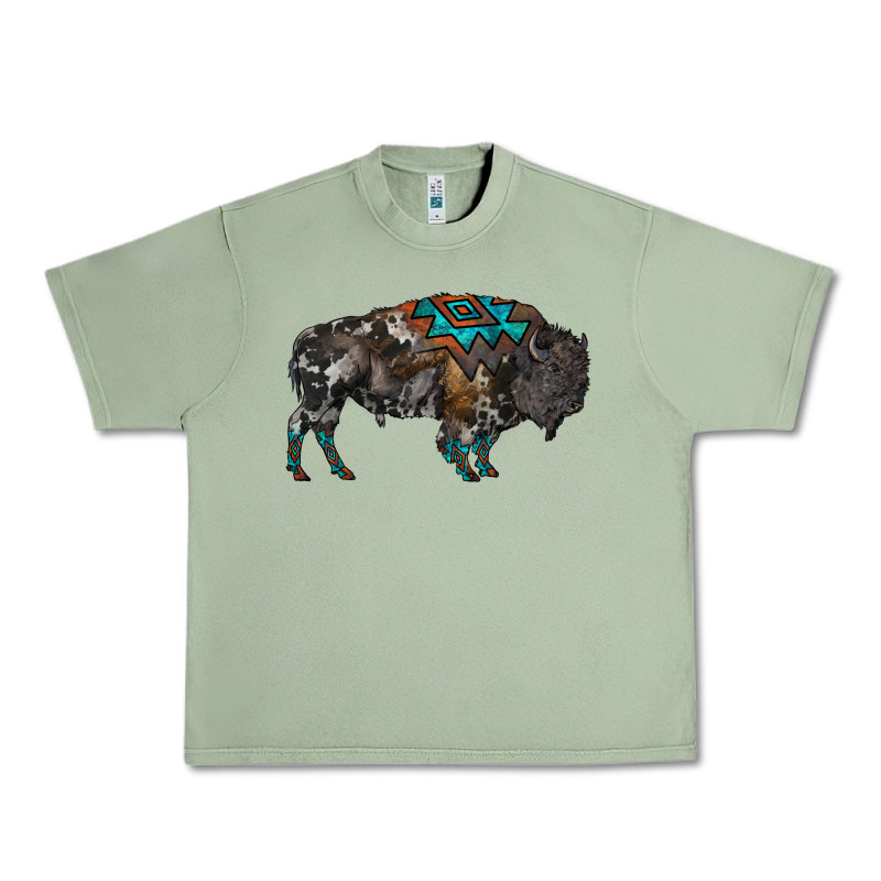 Cowhide Bison Urban Heavy Tee by RanaPortraitStore | Teevron