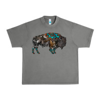 Tornado cowhide bison Urban Heavy Tee - RanaPortraitStore